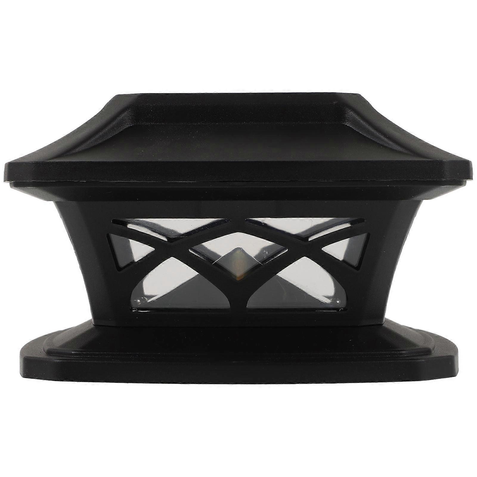 High Brightness Led Solar Column Light For Garden Decor With Automatic Night Lighting Function And Durable Material 1Pcs
