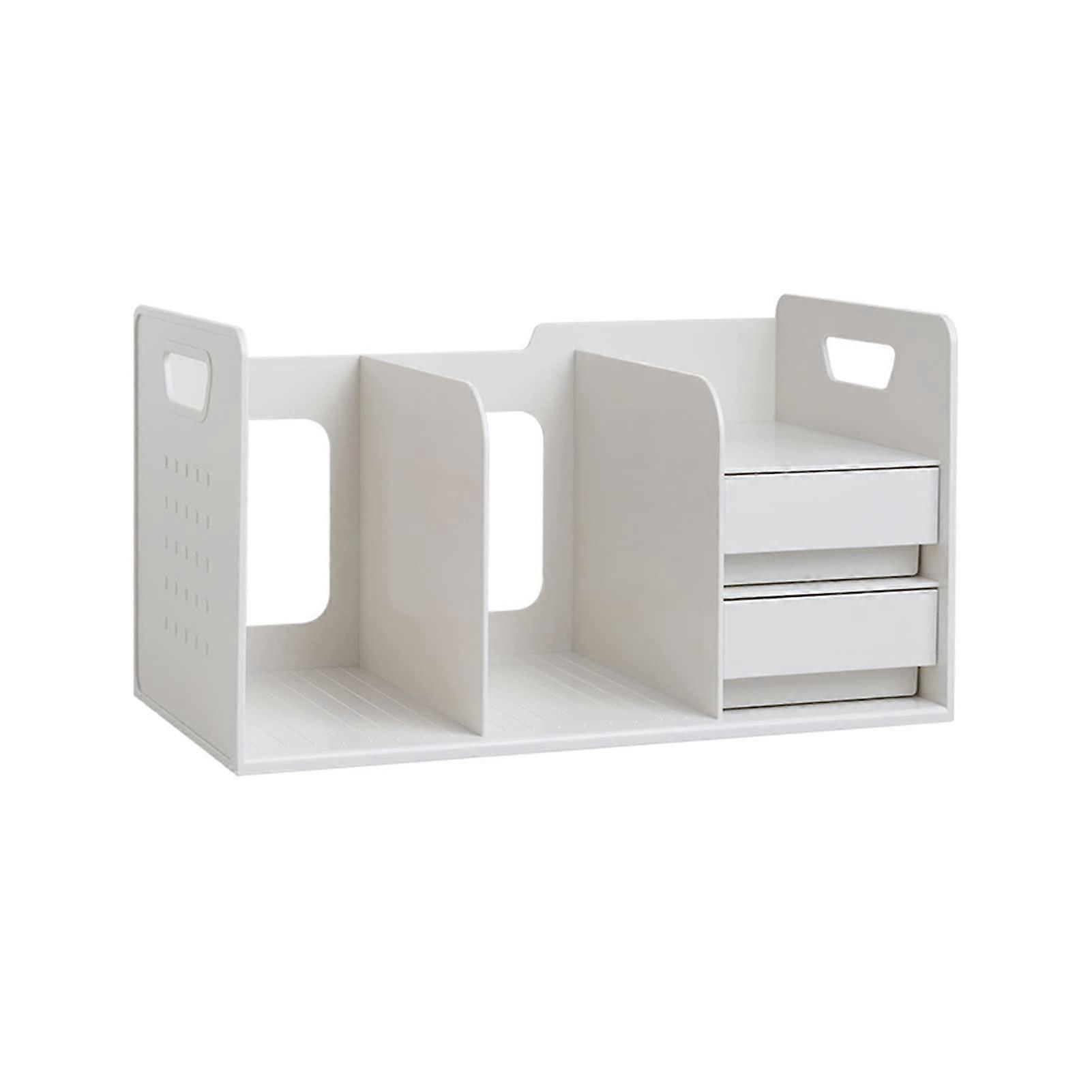 Nonslip bookends, multifunctional desktop storage box, office drawer shelf, five colors
