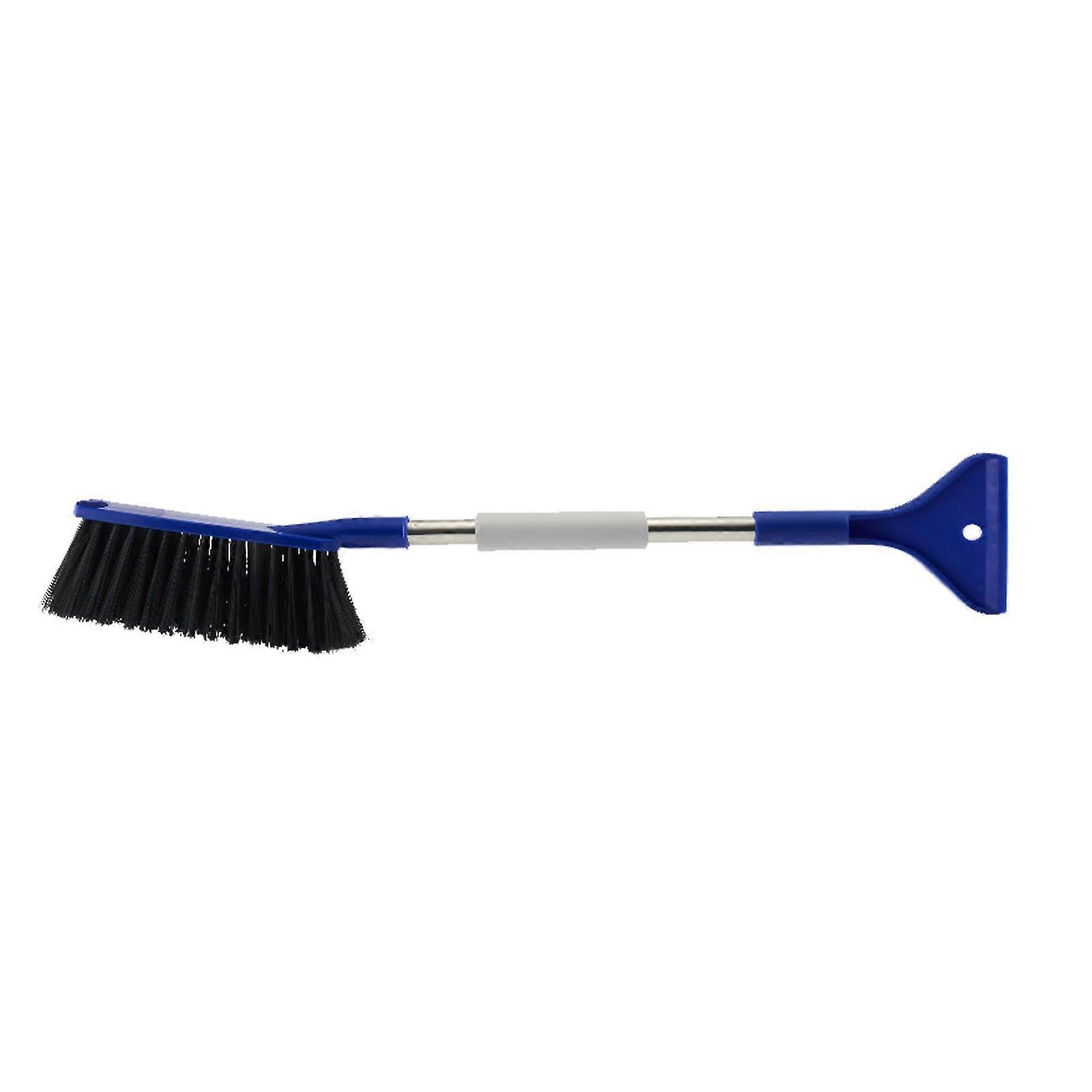 Adjustable Angle Snow Brush with Ice Scraper, Lightweight Ice Remover for Windshield, Universal Fit for All Car Models, Blue ABS+PP+EVA