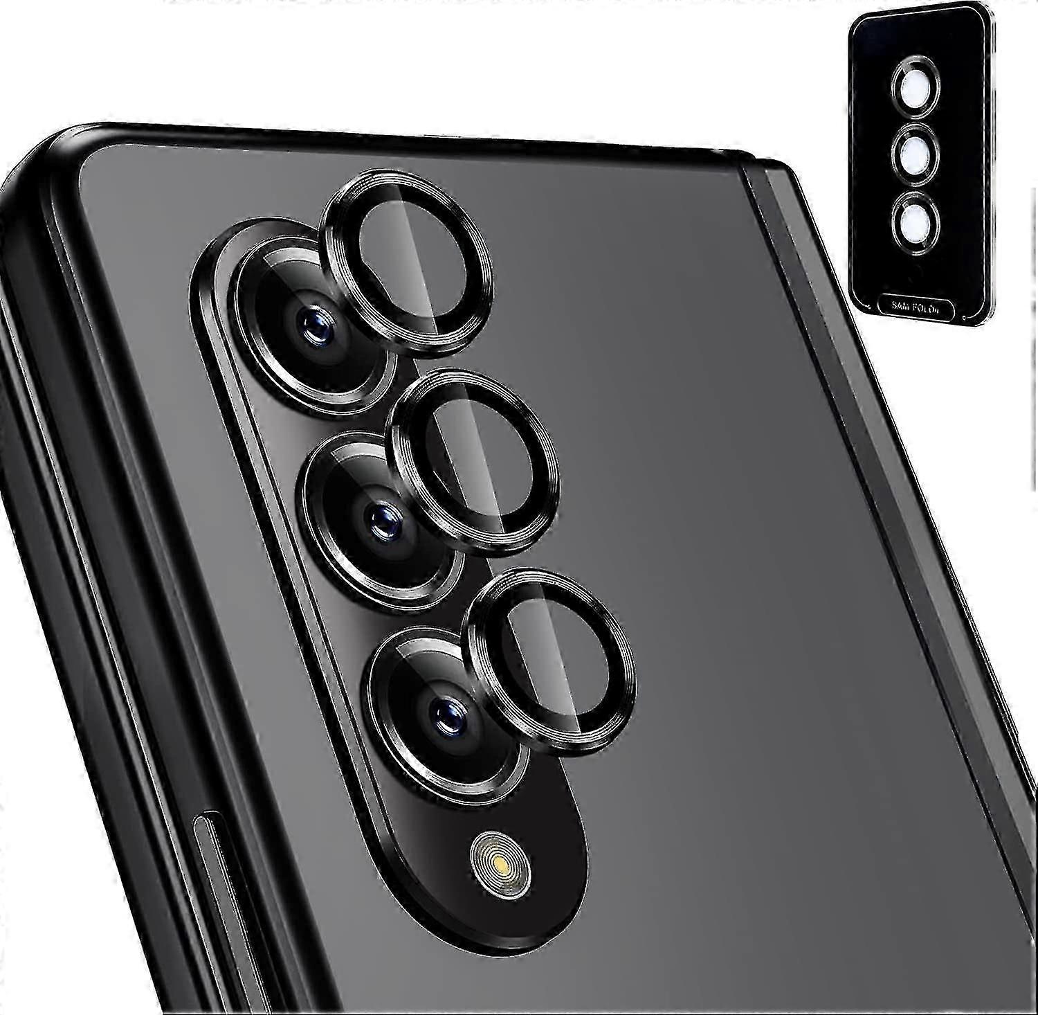 Camera Lens Protector Compatible With Samsung Galaxy Z Fold 4, Ultra Clear 9h