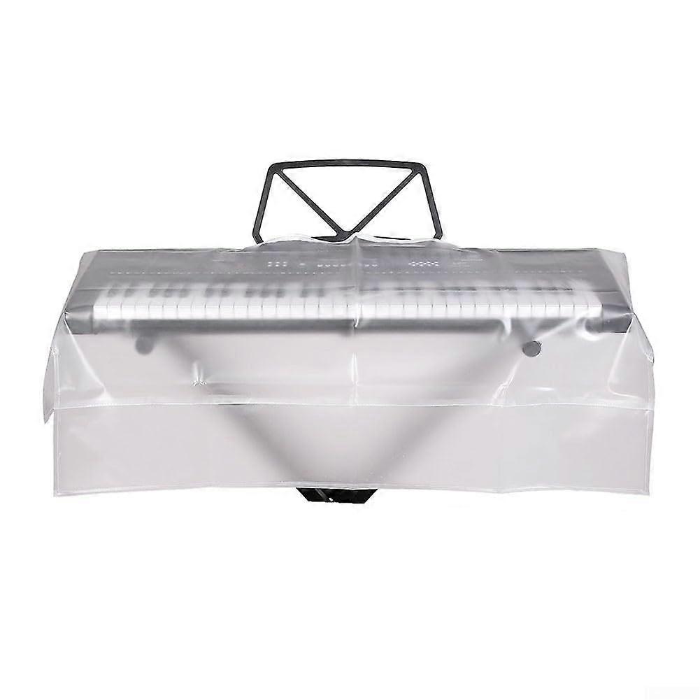 Dust Cover For Digital Keyboards, Lightweight, Portable, Transparent Design, 88-Key Fit