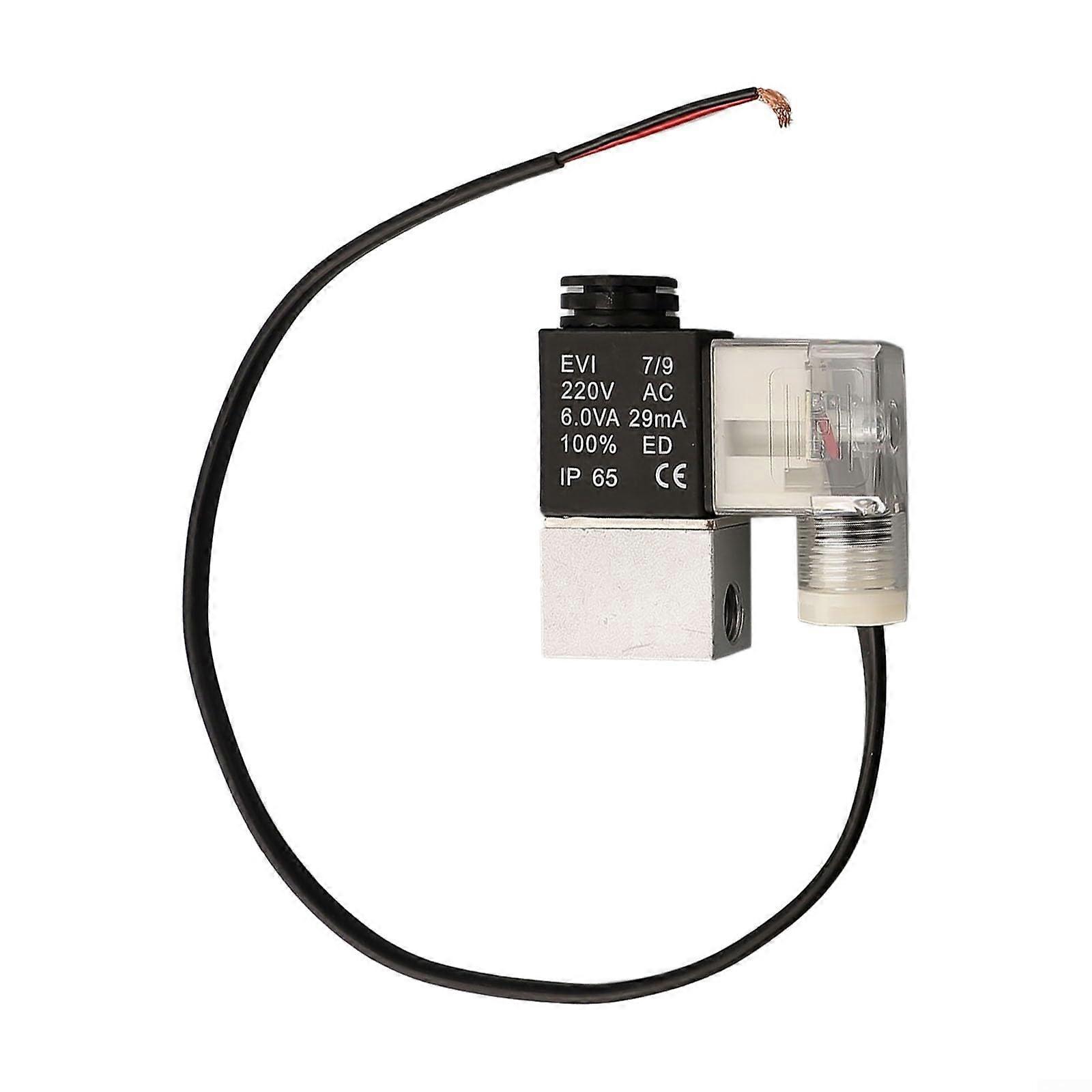 Reliable solenoid valve for pneumatic systems, smooth control, flexible coil voltage options (A)