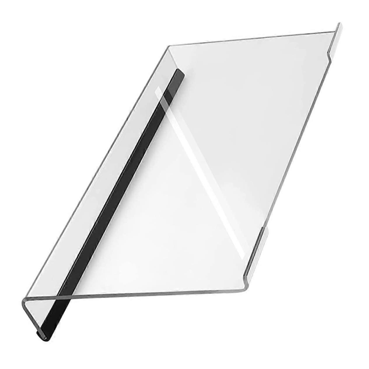 Ergonomic Keyboard Holder  Transparent Inclined Keyboard Stand, Stable and NonSlip for Computer Keyboards, Easy to Use Design for a Neat Workspace