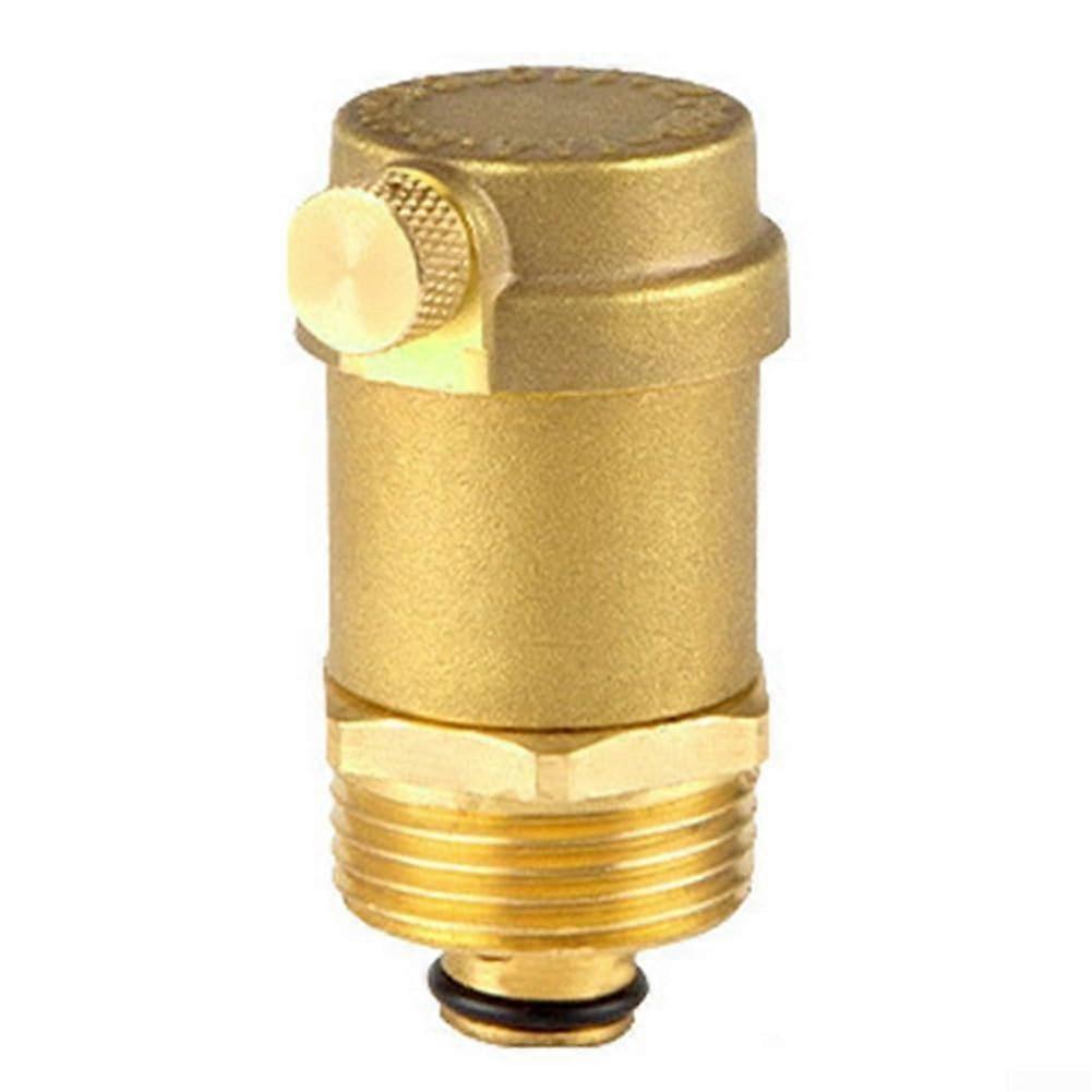 Solar Water Heater Brass Pressure Relief Valve 3/4 Inch with Automatic Venting Function for Sanitary Safety