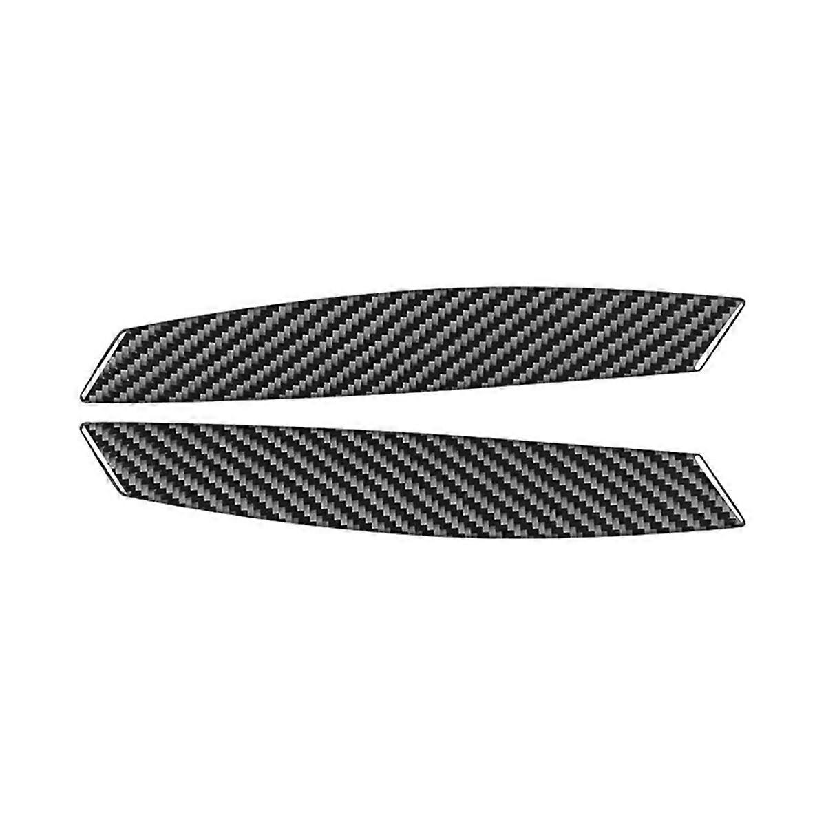 Inner Door Pull Handle Panel Cover Trim for Z4 E85 E86 2002-2008 Carbon Fiber Interior Accessories
