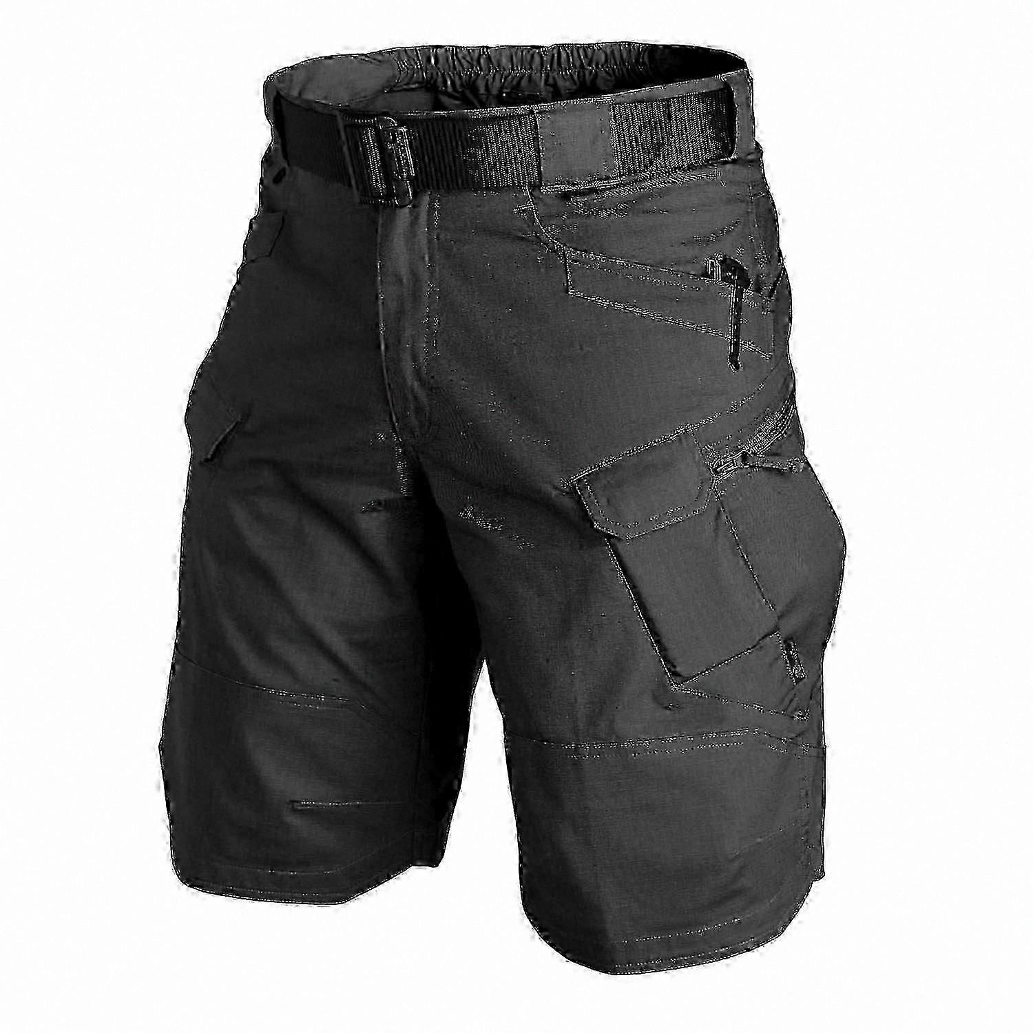 Waterproof Hiking Shorts for Men with Multiple Pockets and Cargo Design