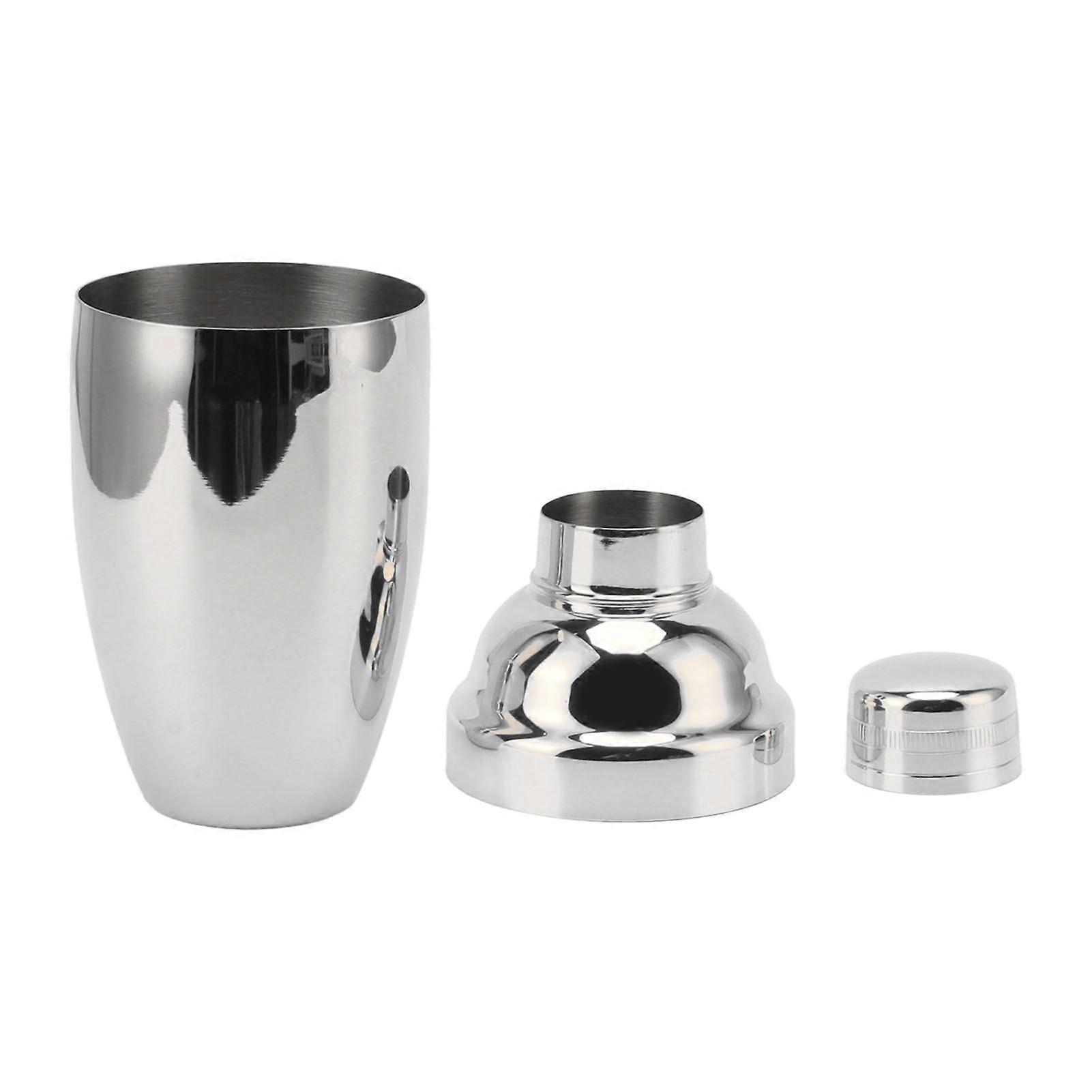 Stainless Steel Cocktail Shaker Rustproof Bartender Kitchen Mixed Drinks Milk Tea Mixing Cup