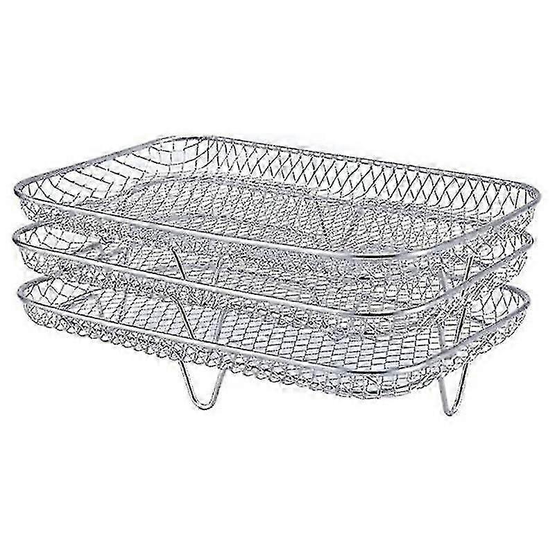Luftstekerstativ for doble luftfryere, doble kurver dehydratorstativer
