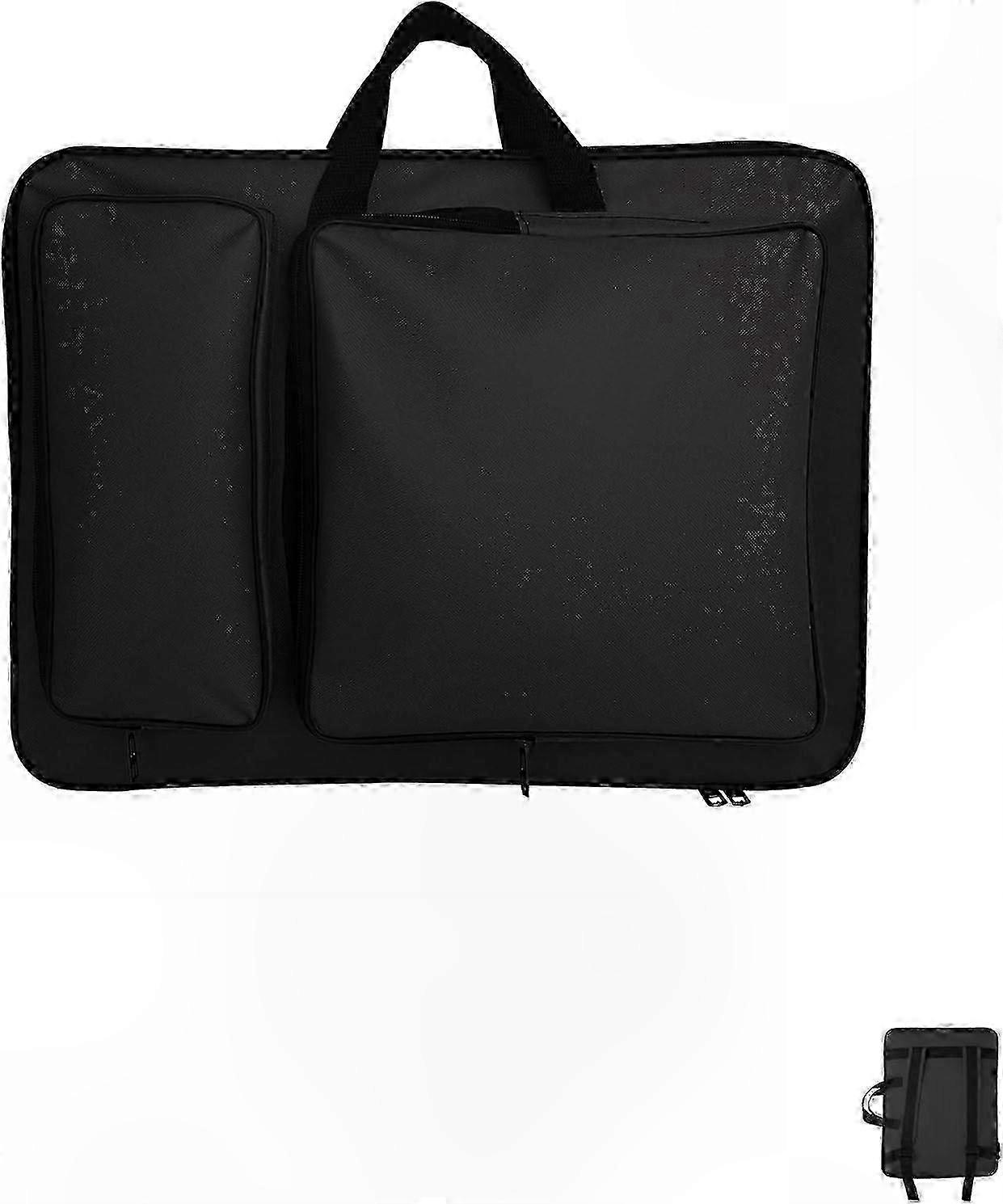 A3 Portable Art Portfolio Case with Handle, Drawing Board and Sketch Pad Storage Bag for Artwork and Craft Supplies Carry Solution