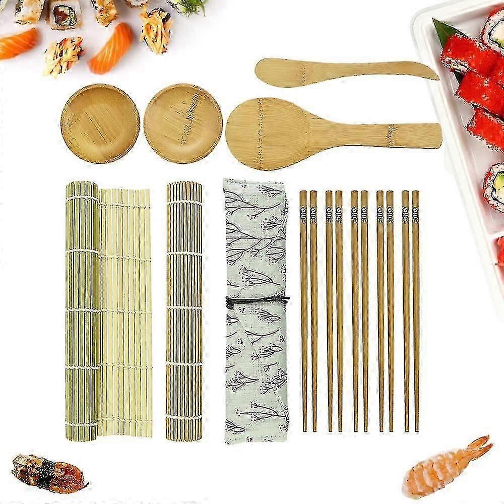 Sushi Making Kit Bamboo Sushi Maker Professional Sushi Starter Kit For Sushi