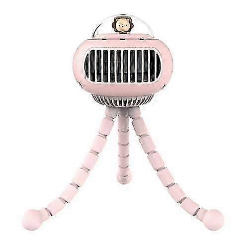 Rechargeable Battery Powered Fan With Flexible Tripod