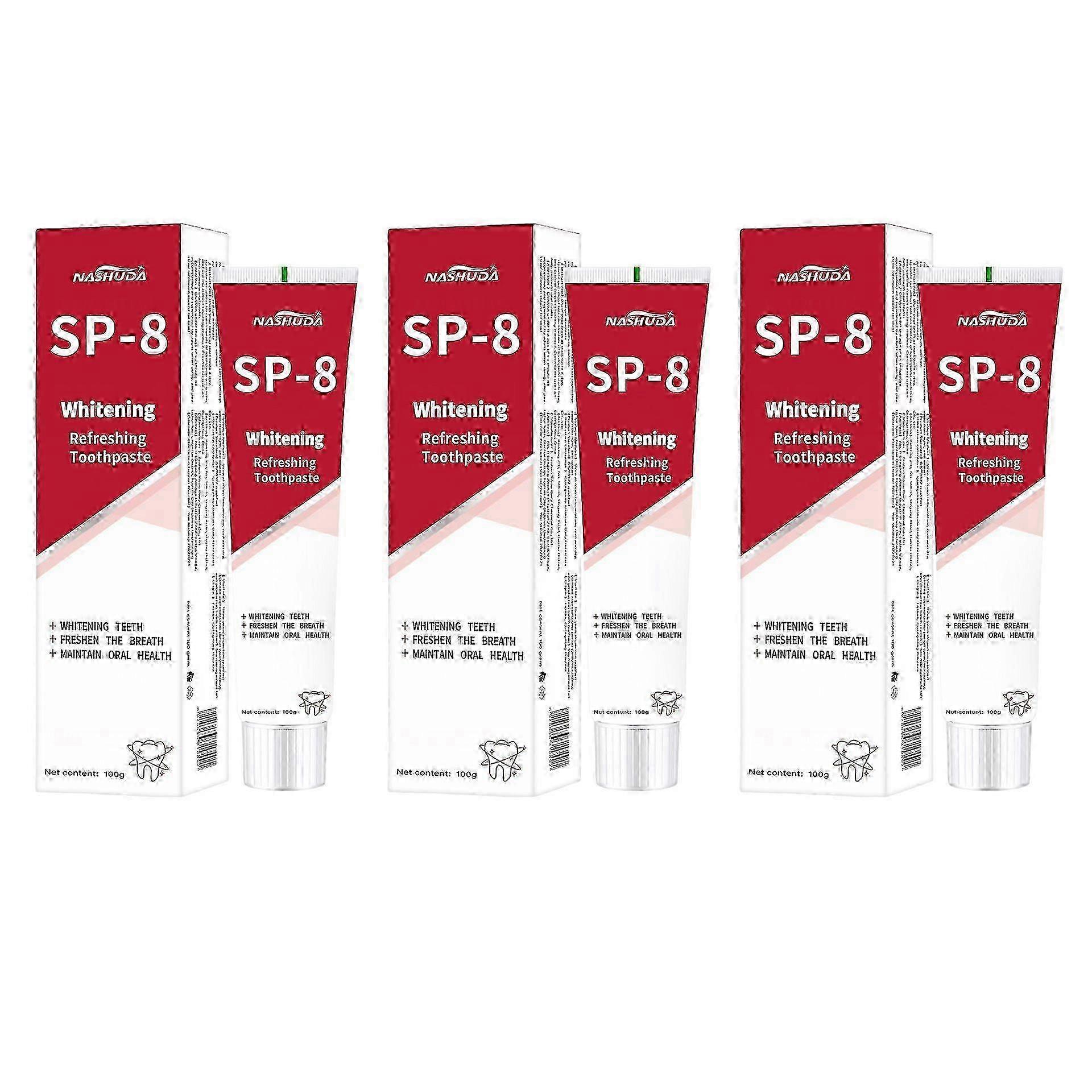 SP-8 Probiotic Toothpaste for Fresh Breath, Deep Cleaning, and Oral...