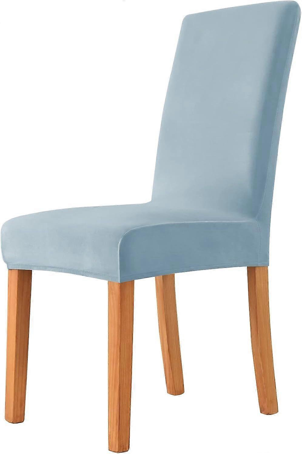 Stretch Dining Chair Covers, Soft Velvet Chair Covers for Dining Room Parson