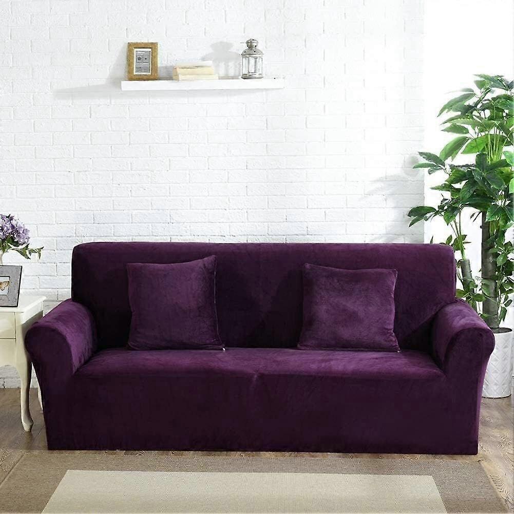 Copridivano in velluto morbido, copridivano elasticizzato, divano in spandex jacquard Slip