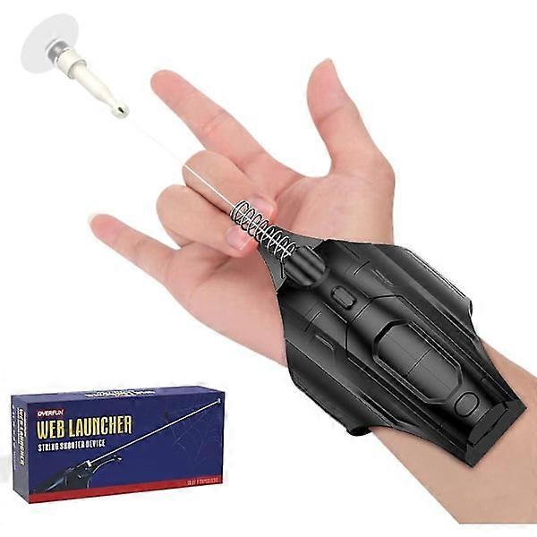 Web Launcher String Shooters Jouet Upgrade 2.0, Gadgets sympas Araignée Véritable soie Super-héros Jeu de rôle