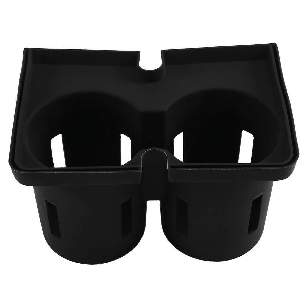 車用セントラルコントロールウォーターカップホルダー保護パッド（メタルCDリングパッド付き）Tank 500 Hi4-T Hi4-Z用 ブラック