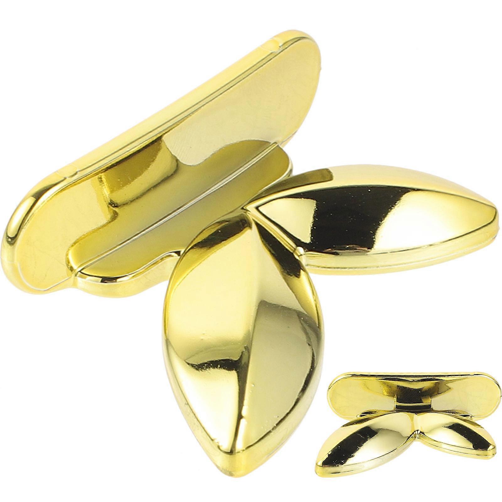 Toilet Lid Handle Lifter 2Pcs Golden Acrylic Practical And Strong Convenient Tool For Families