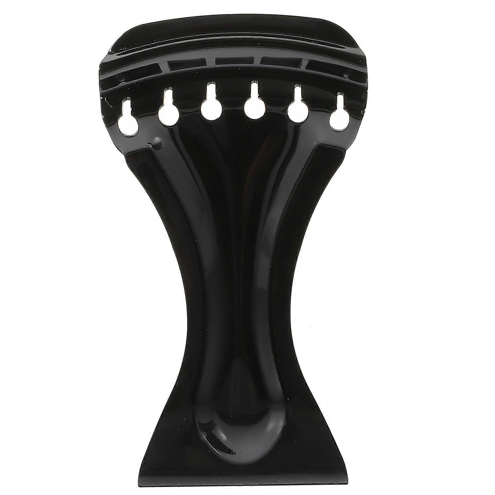 Dobro 6 String Tailpiece for Guitar Repair Replacement Black 1 Piece