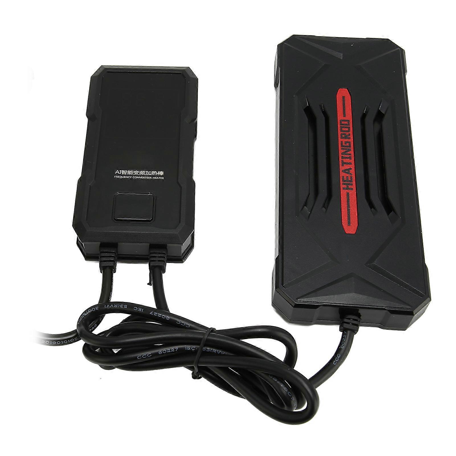 Chauffe-aquarium 15-34°C Auto Temp LED Submersible numérique