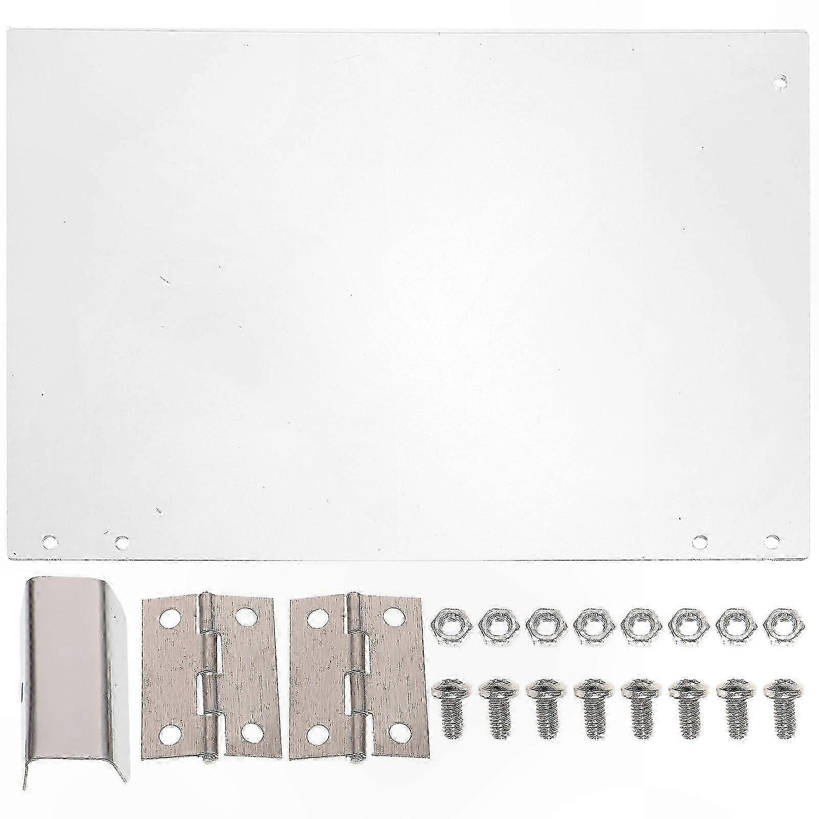 Clear PVC Replacement Door for Popcorn Machines - 29x22.5cm, Transparent Design for Commercial Use (1 Piece)