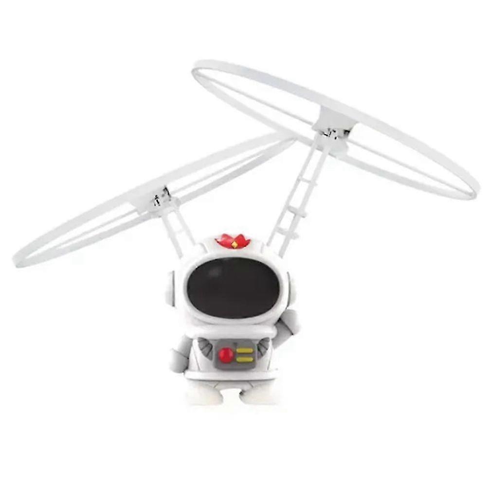Gesture Controlled Flying Robot for UFO Spaceman Simulation - Remote-Piloted Airplane with Astronaut Spacecraft Features