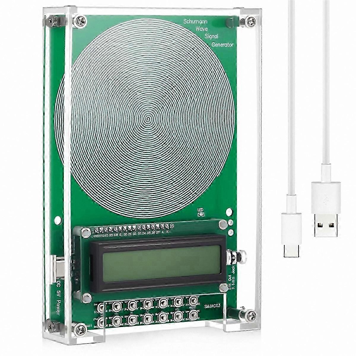 Ultra Low Frequency Sine Wave Resonator with Adjustable Range 0.01Hz-10kHz Sound Source Generator