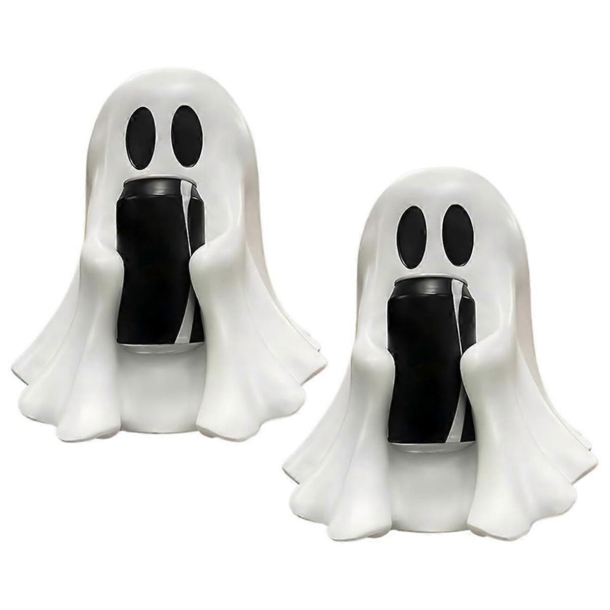 Cute Ghost Drink Holder, Halloween Spookily Ghost Can Holder