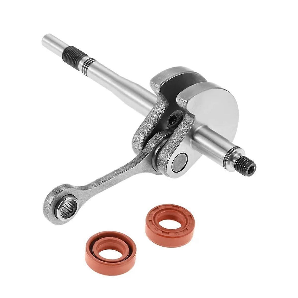 4140 030 0400 Crankshaft with 2pcs Seal Fit for FS38 FS40 FS45 FS46 FS55 String Grass Trimmer Outdoo