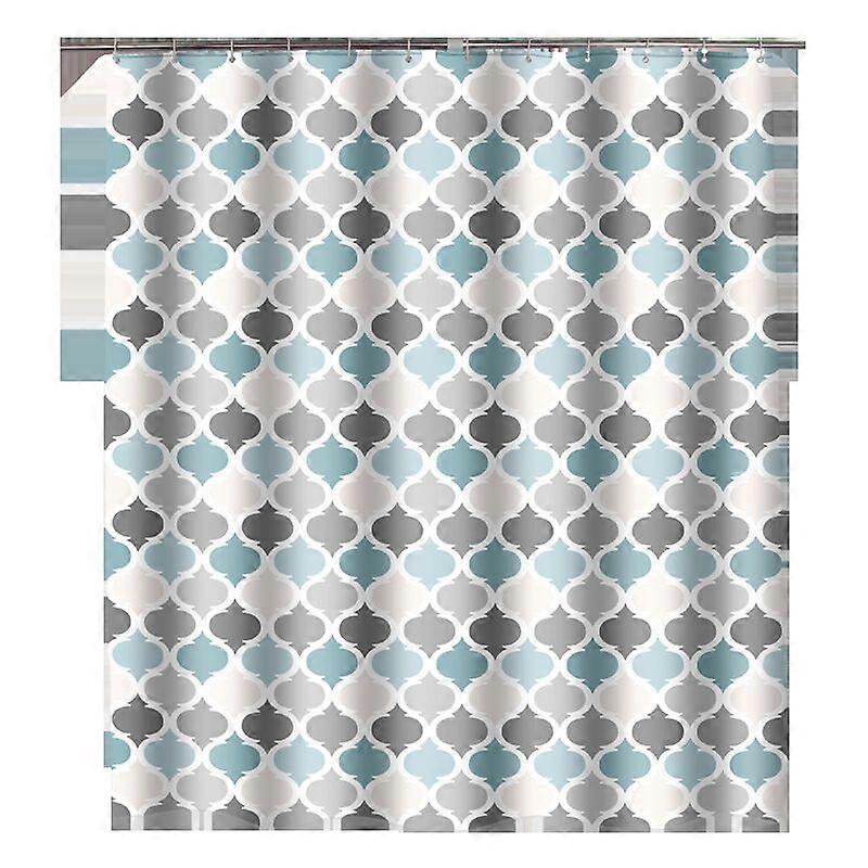 New Simple Shower Curtain Thickened Waterproof Shower Curtain Suitable for