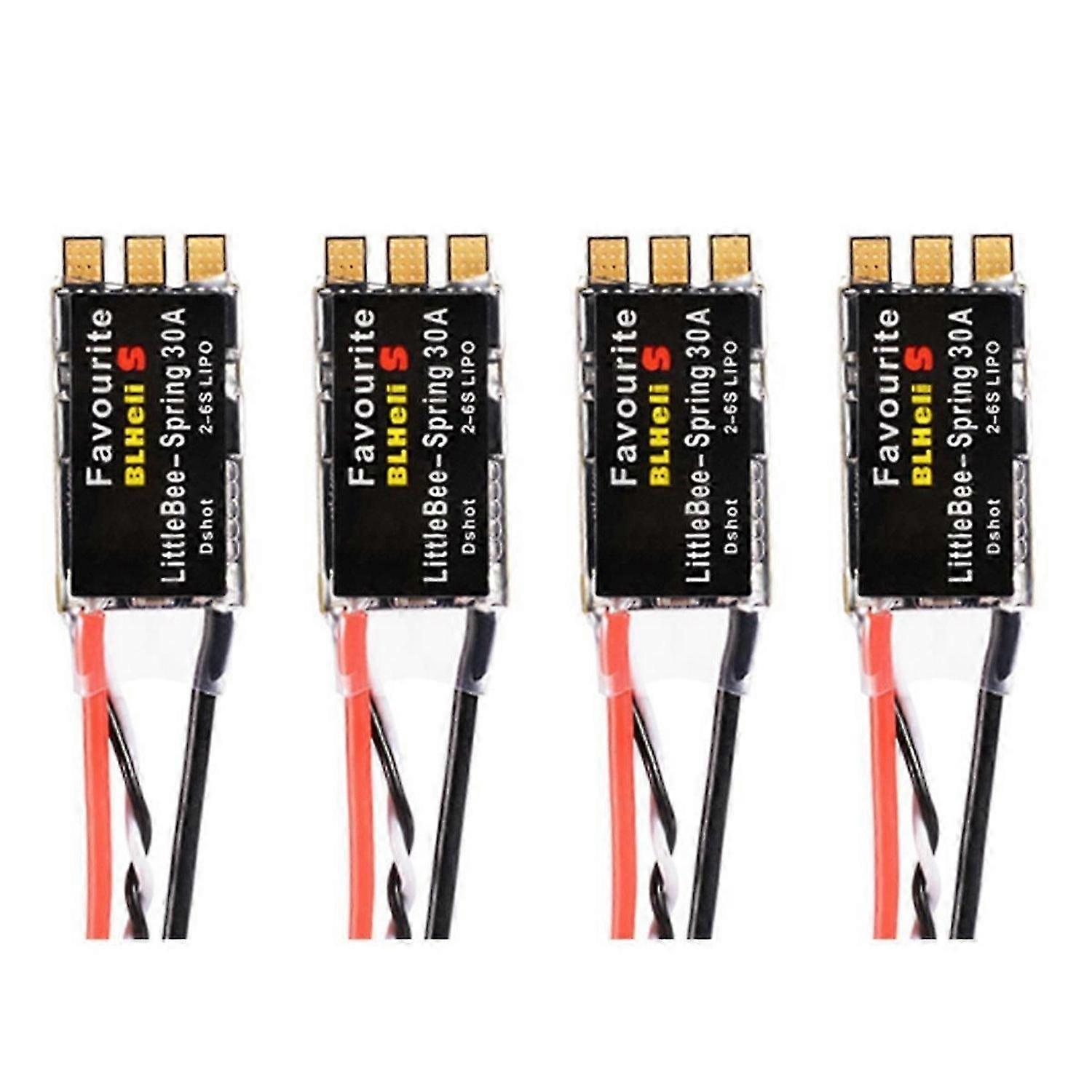 4PCS 30A ESC BLHeli-S Electronic Speed Controller Support DSHOT600