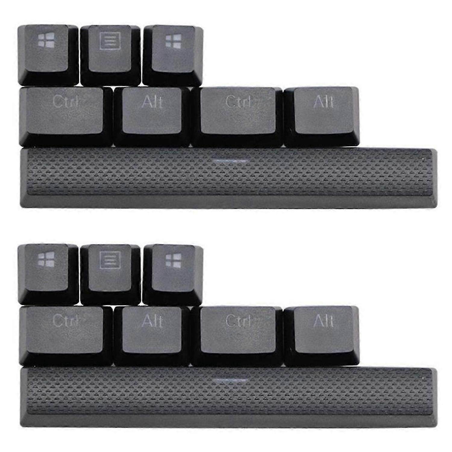 PBT Keycaps for for G710+ Keyboard,for Cherry(Black)