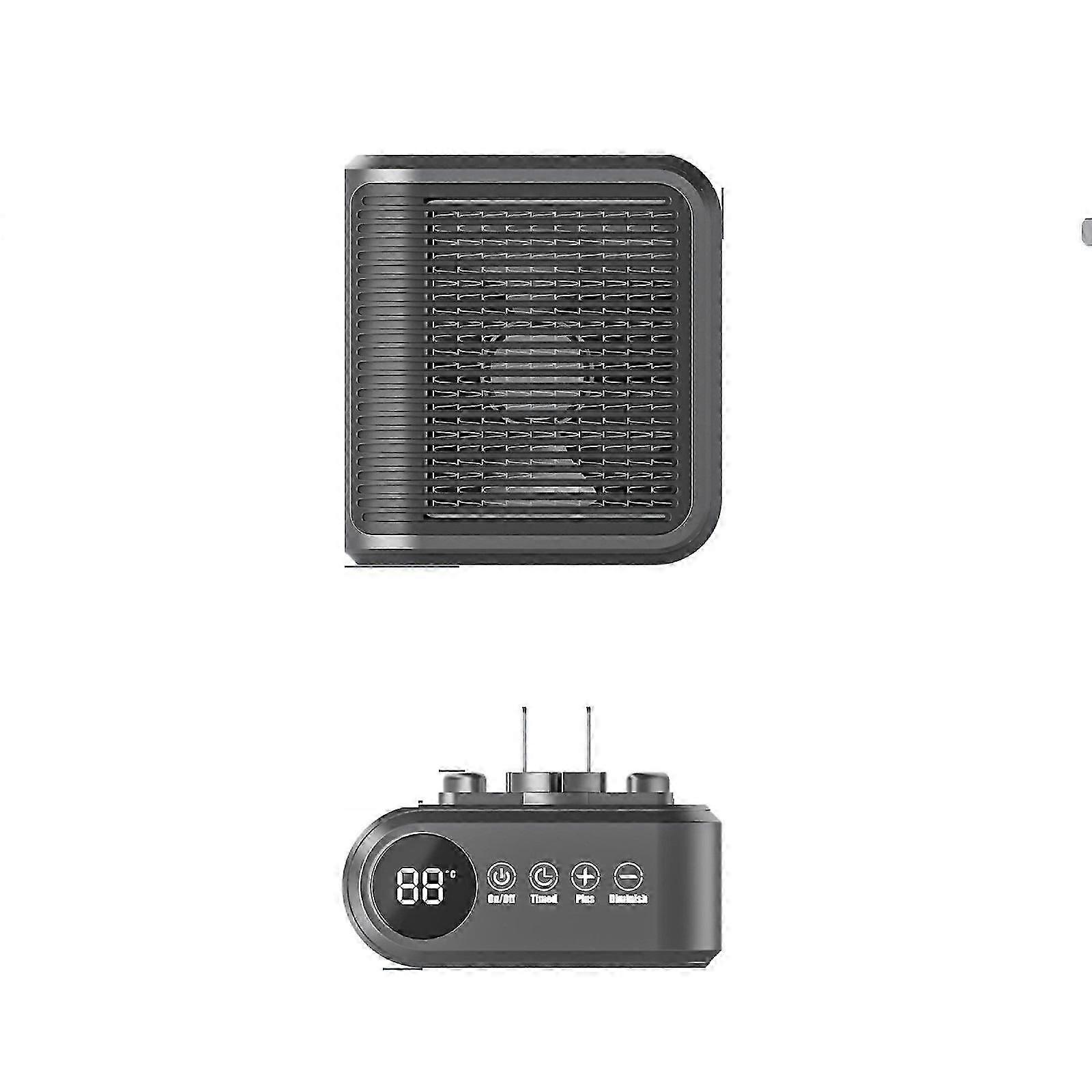 Space Heater Mini Heater Plug Wall Mounted Heater Multi-function Timing Hot Heater 2025