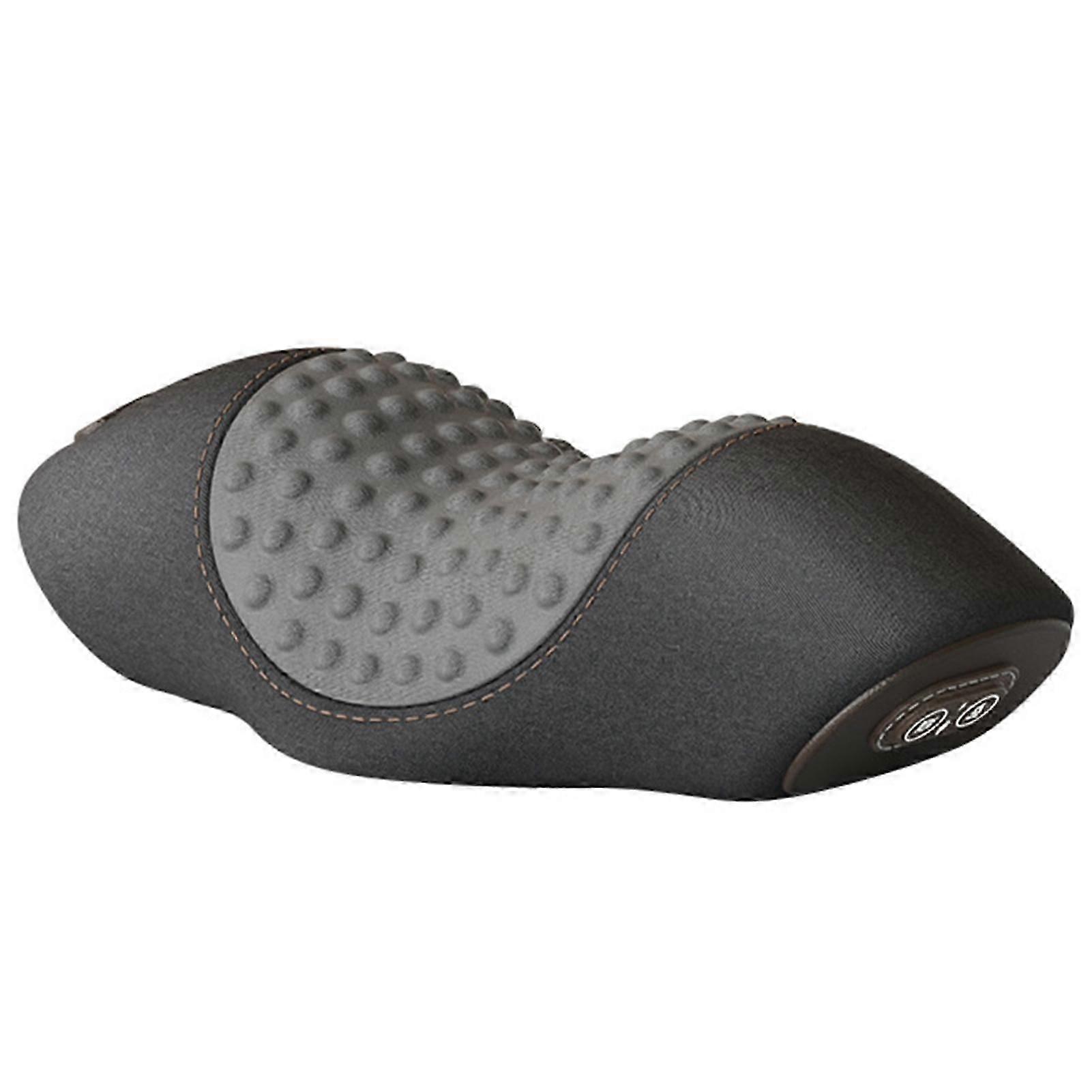 Electric Triple Fusion Back Massager with Traction, 3-in-1 Back Massager with Vibration Massage and Heat Compress Against Pain