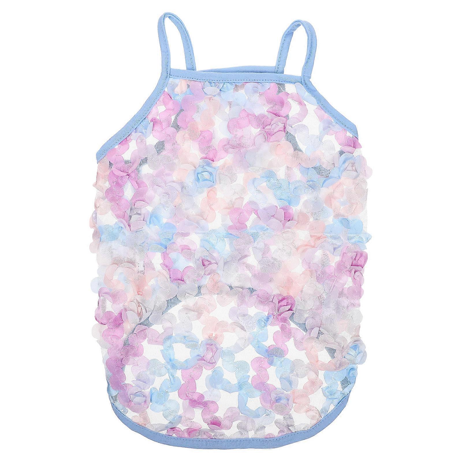 Daily Pet Costume Vest for Pets Assorted Color Cotton Material