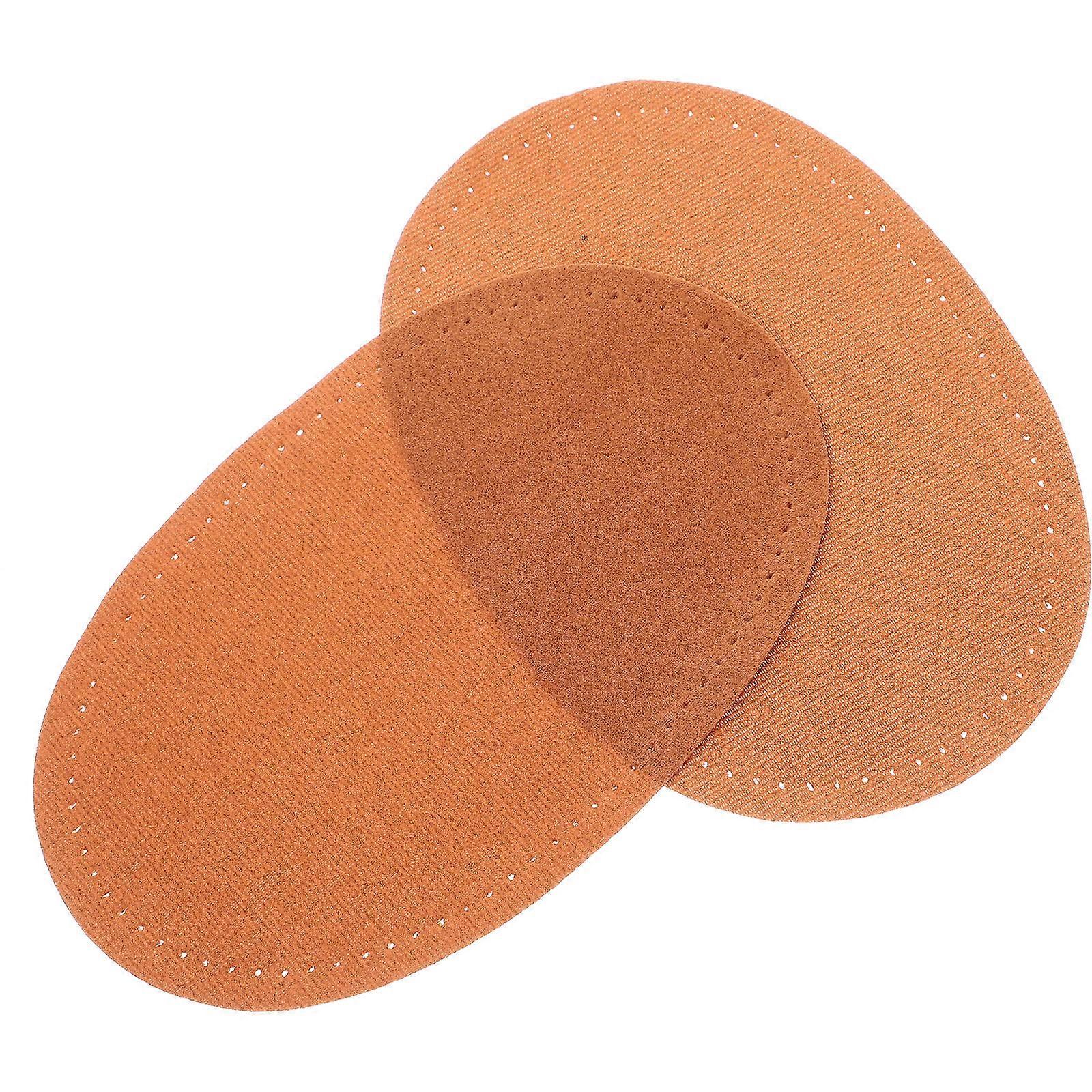 Chocolate Suede Elbow Patches Sew on Patches for Decoration 1Pair