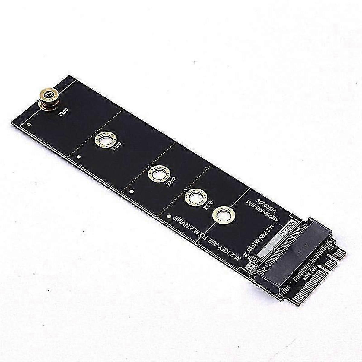 M.2 A+E KEY Slot To M.2 NVME Adapter Card NGFF To KEY-M Expansion Card NVMe PCI SSD Port Expansion