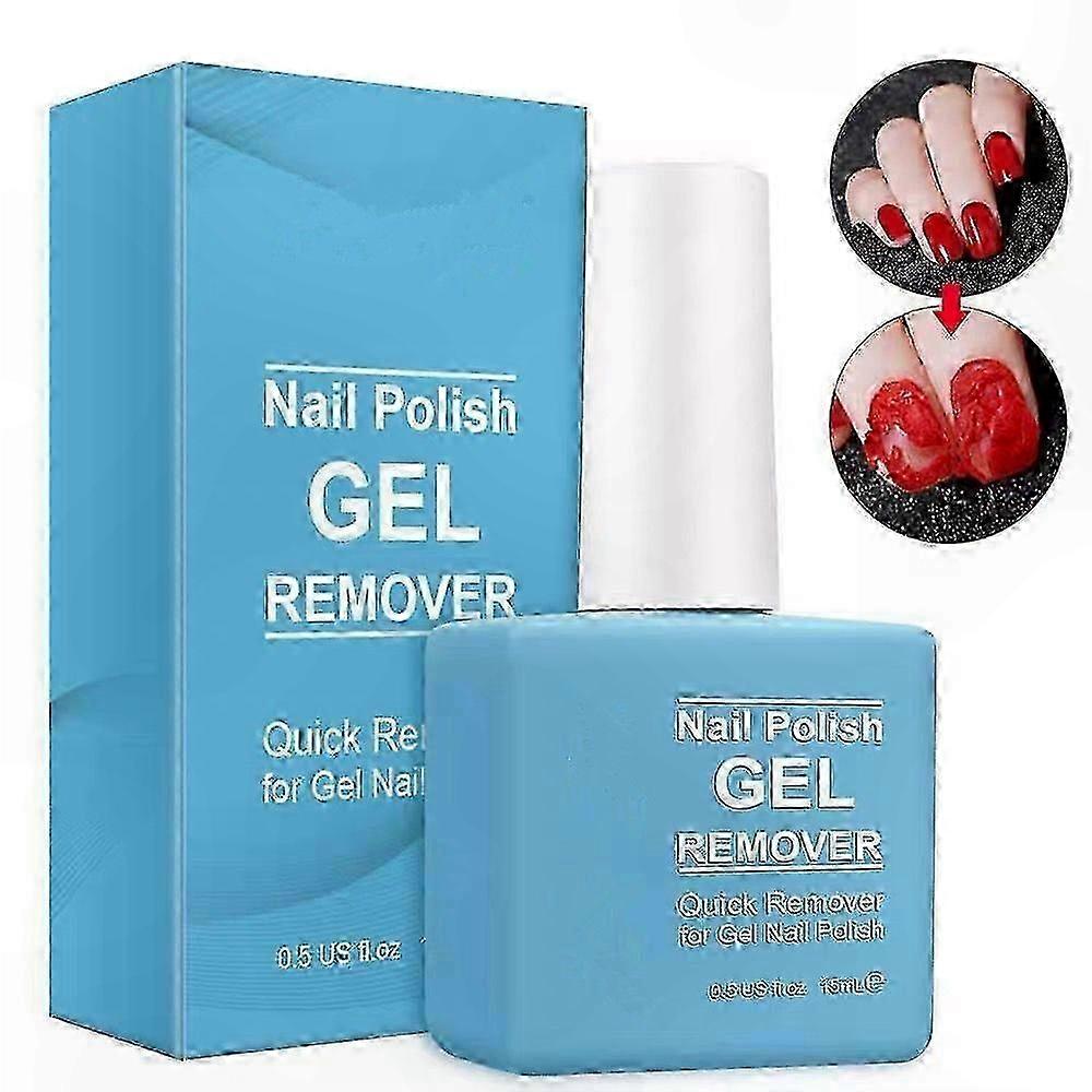 Quick Gel Nail Polish Remover, No Foil or Soaking Needed, Effortless Removal in Minutes