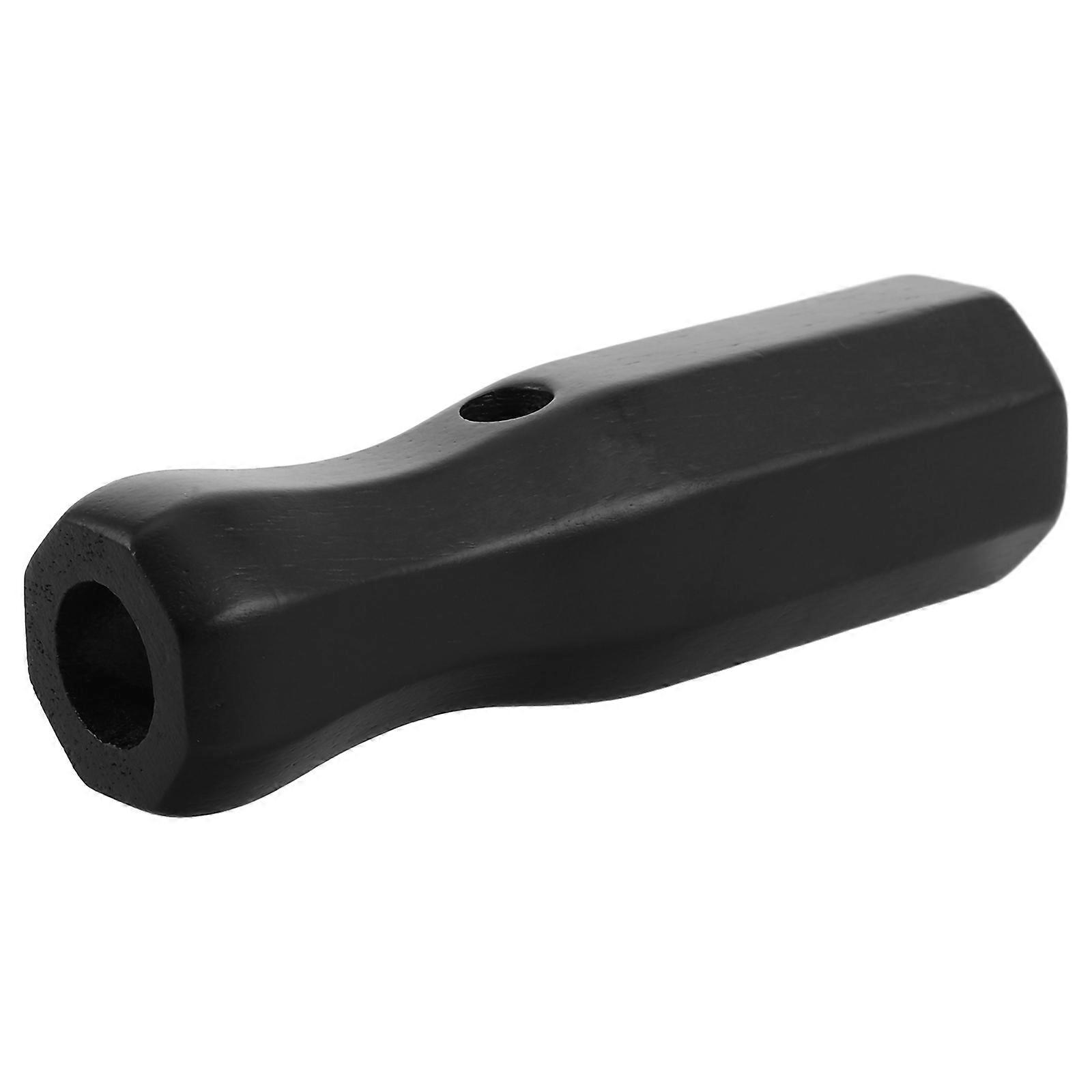Black Wood Foosball Table Handle Grip for Table Soccer Replacement 2Pcs