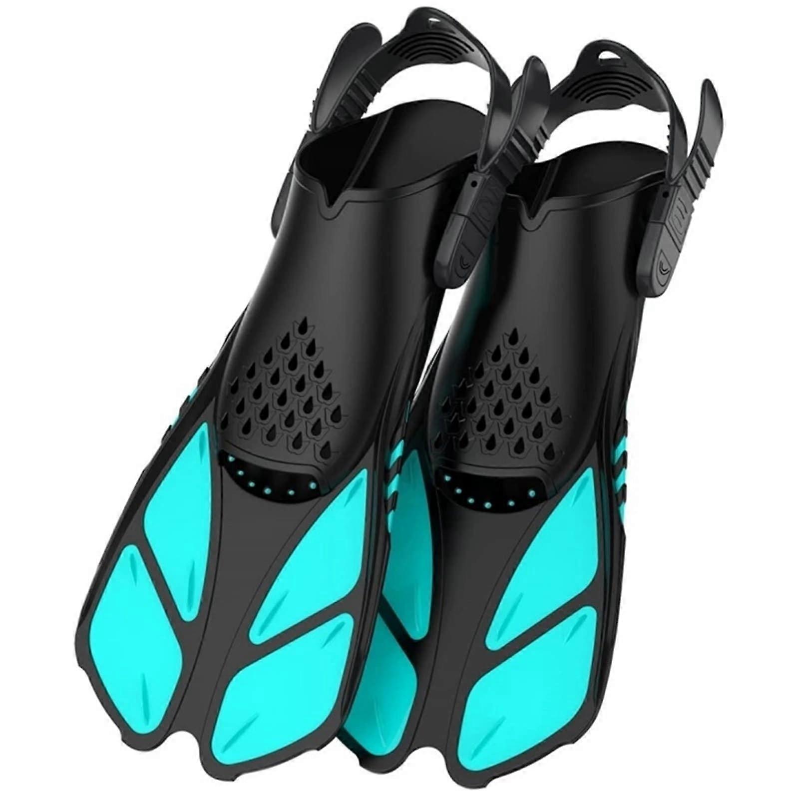 Swimming Flippers Adjustable Flipper Laces Diving Flippers MLXL Color 1