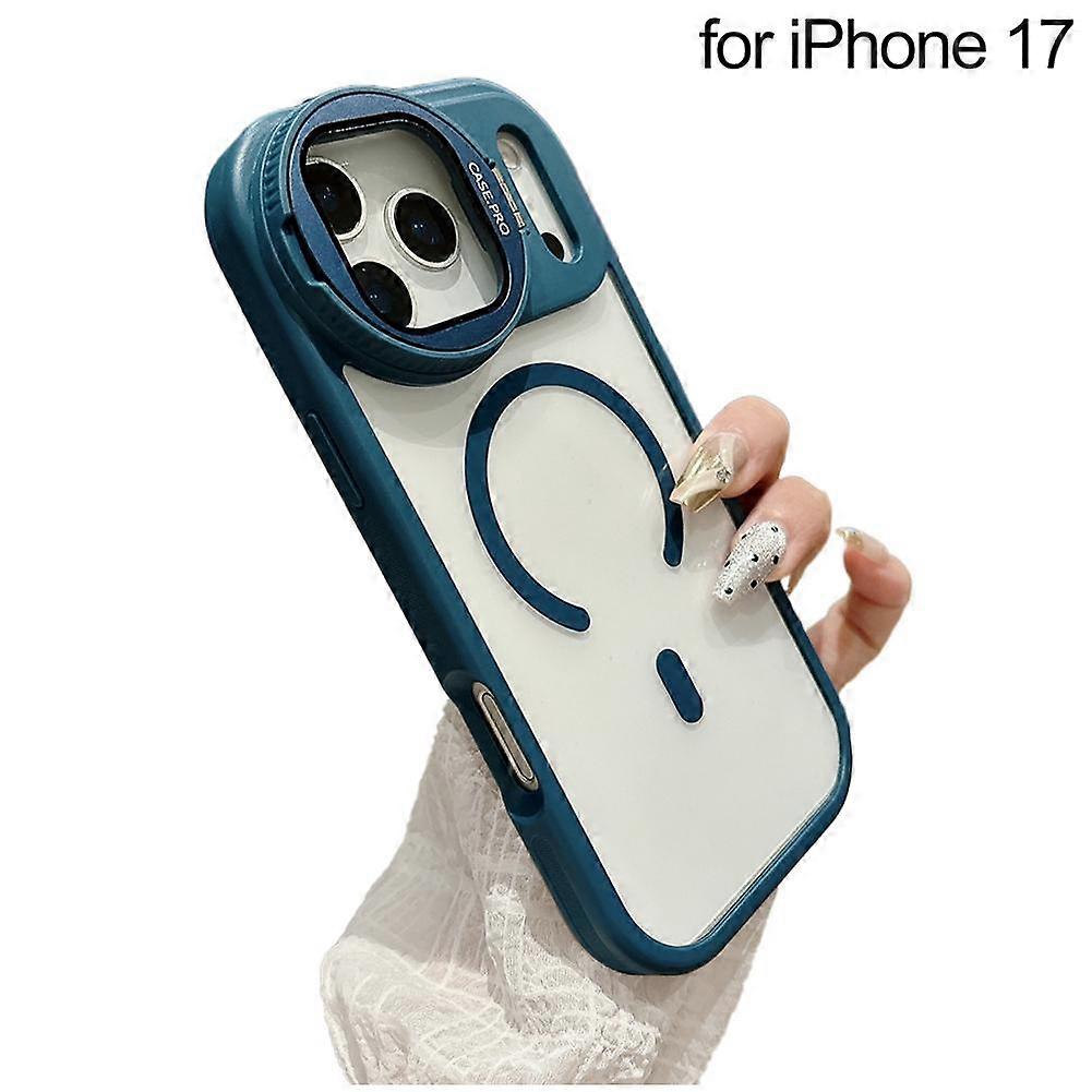For Iphone 17 Pro Max-Magsafe Rotatable Stand Case