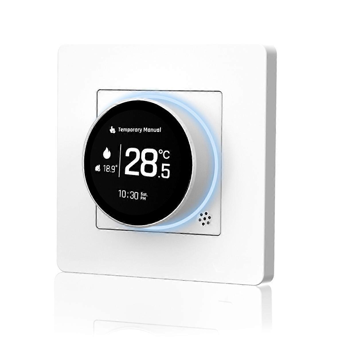 TuyaZigBee Smart Knob Thermostat Star Ring Series Temperature Controller Water Boiler Electric Heati