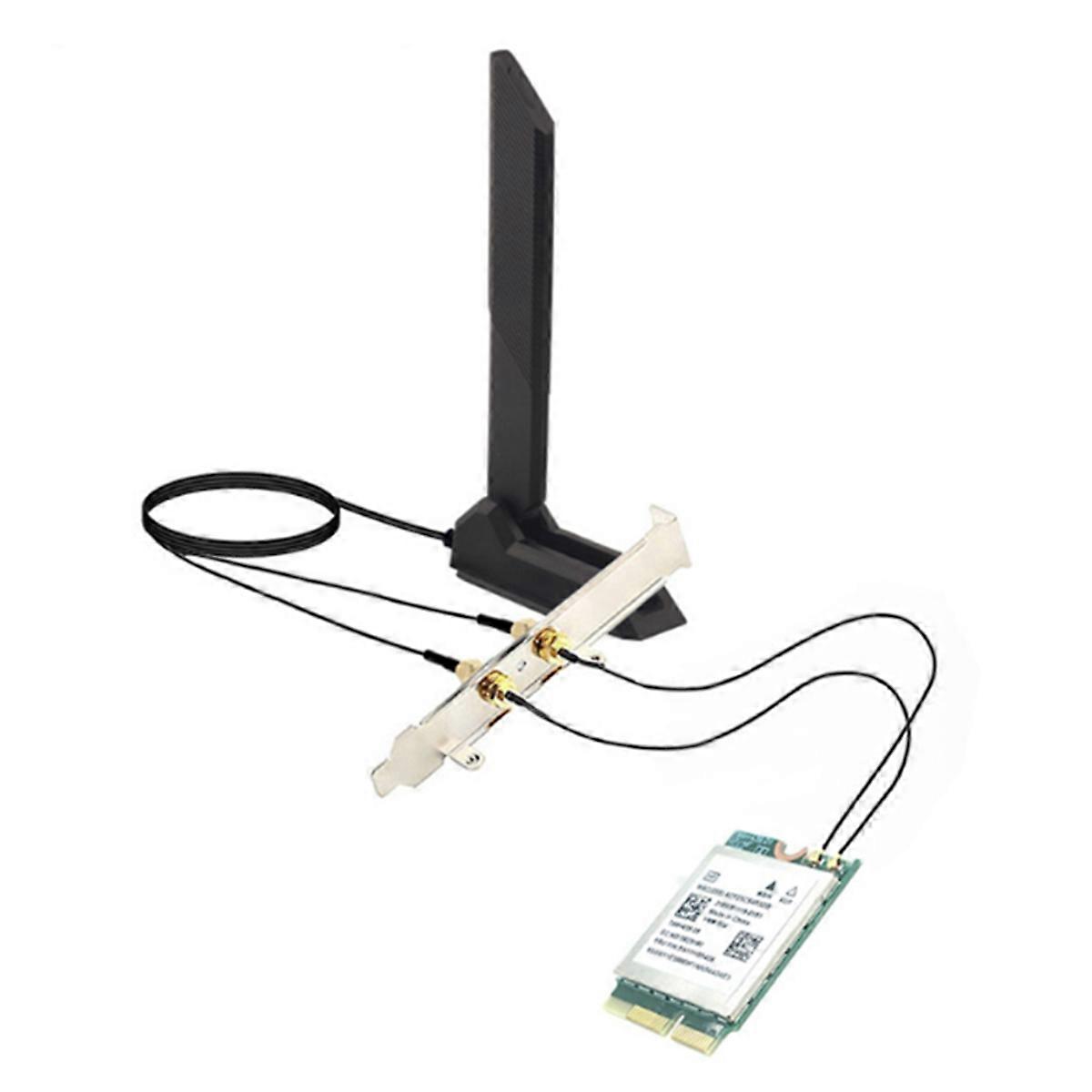 Scheda MT7927 WiFi7 2.4G/5G/6G Tri-Band 8774M Scheda WiFi Wireless BT5.4 Gigabit WiFi 7 M.2 Scheda Wireless con Antenna