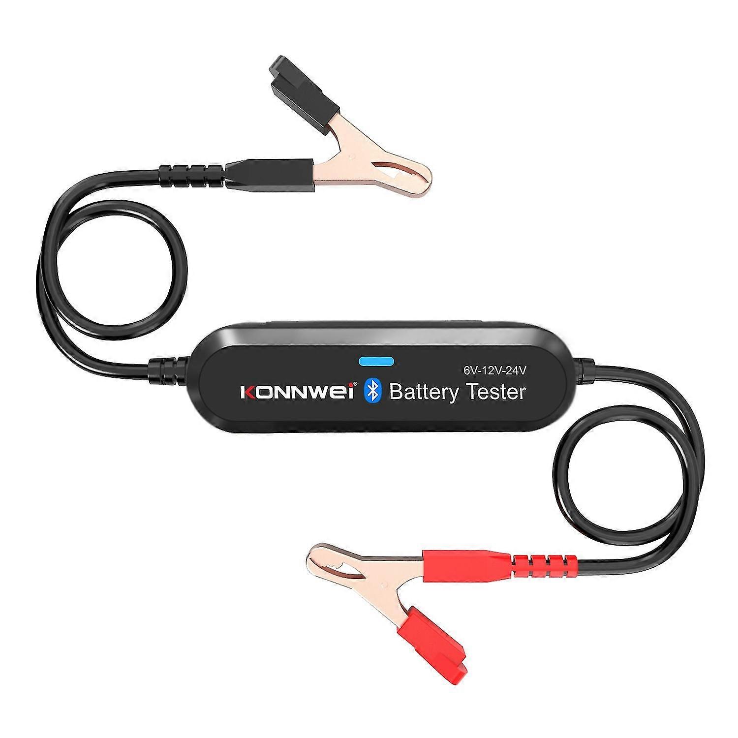 KONNWEI BK200 6V/12V/24V Car Battery Tester with Bluetooth, Load & Internal Resistance Analyzer