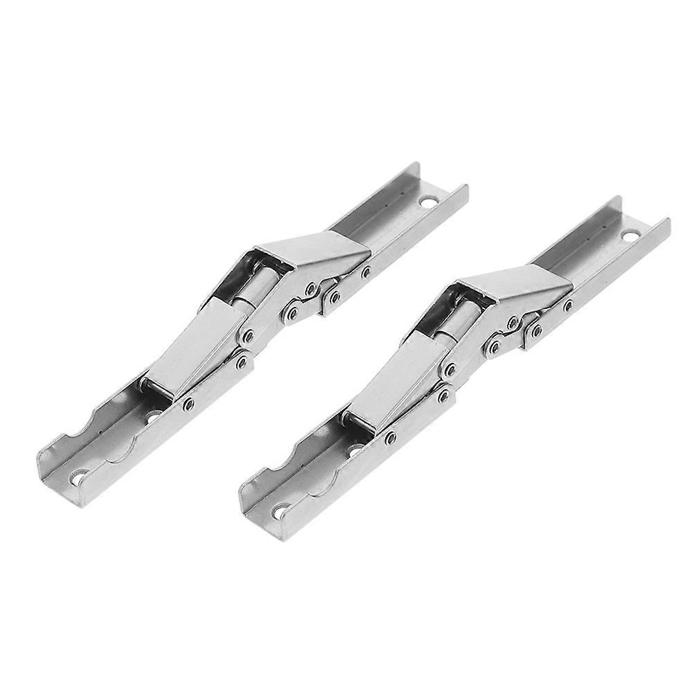 Cabinet Door Hinges Folding Hidden Brackets for 6Pcs Home Use