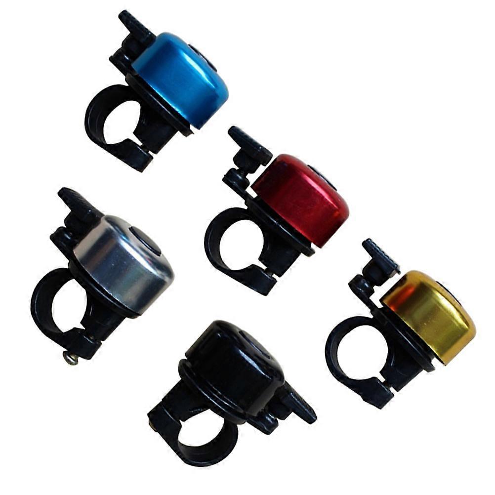 5Pcs Loud Bike Bell Ring Horn for Mountain Bike Use Assorted Colors