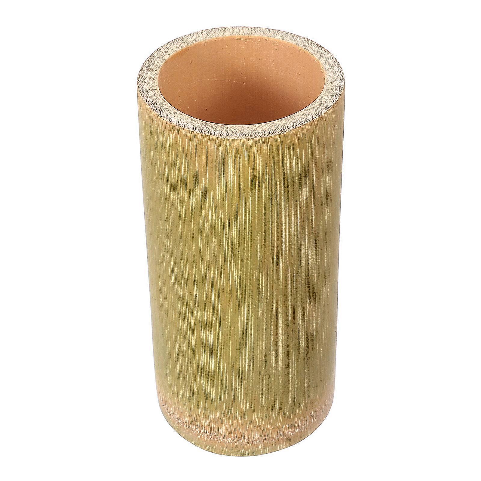 4Pcs Bamboo Toothbrush Cups for Bathroom Brushing Use Multi-Color Cups