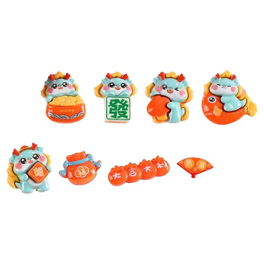 Resin Flatback Charms 16 Pcs Mixed Style Fridge Decoration Crafting DIY Enthusiasts Assorted Color Durable