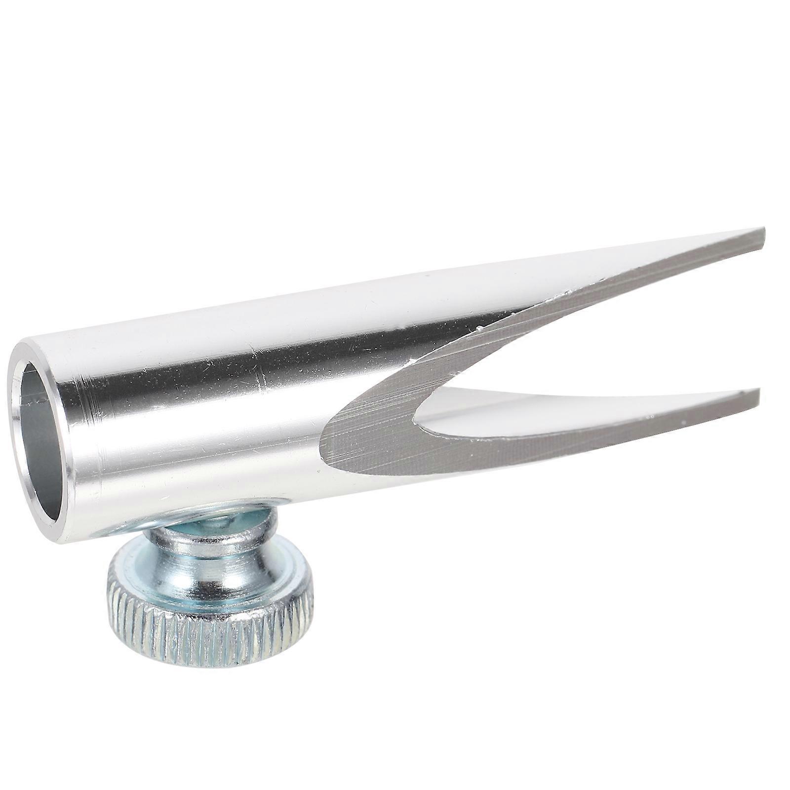 Eyeliner Pencil Sharpener Compact for Daily Use 2Pcs Silver Manual Sharpener