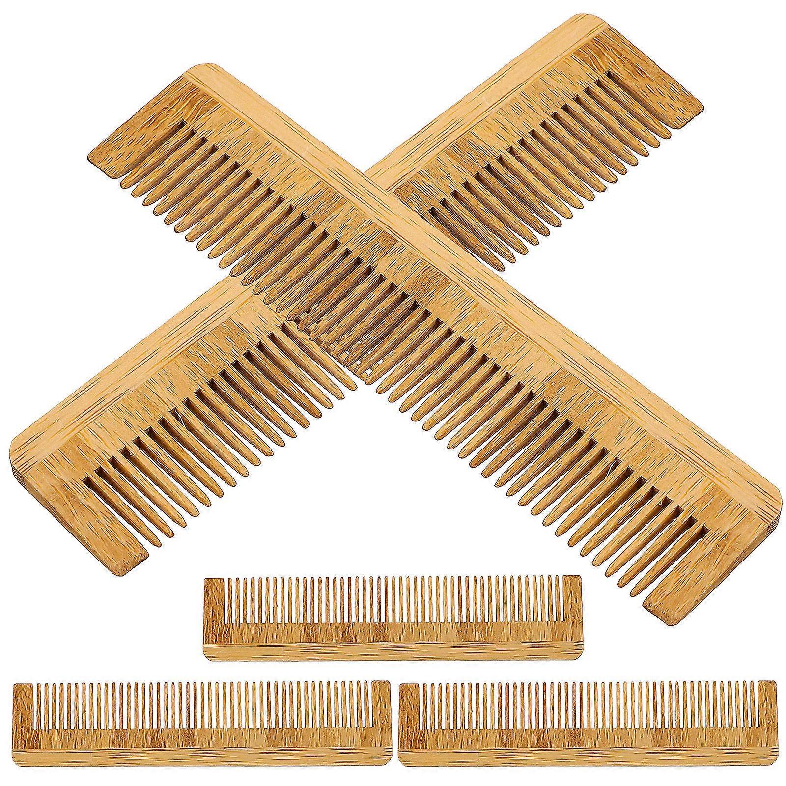 Hair Comb Wooden Bamboo Comb for Anti-Static Function 50Pcs