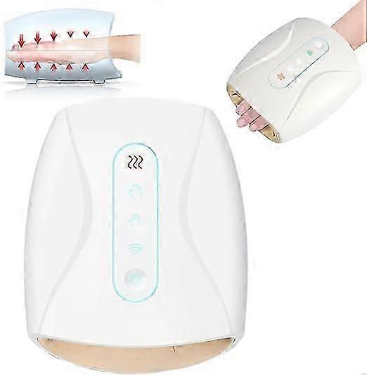 Intelligent Hand Massager, Hand Massager with Heat and Compression, Electric Hand Massager Machine Cordless,for home